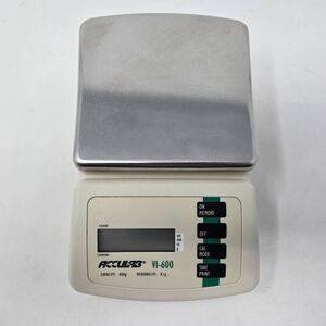 ACCULAB VI-600 VINTAGE 0.1G LAB SCALE 600G CAPACITY OUNCES DWT OZT MEASURE WORKS